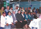 Celebración de club de adulto mayor