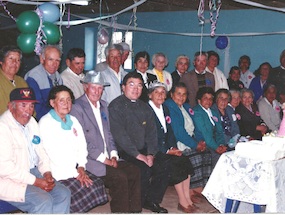 Celebración de club de adulto mayor