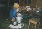 Cocinando para el club deportivo