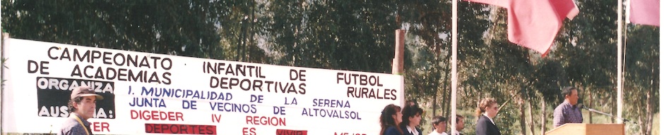 Premiación de campeonato de fútbol infantil