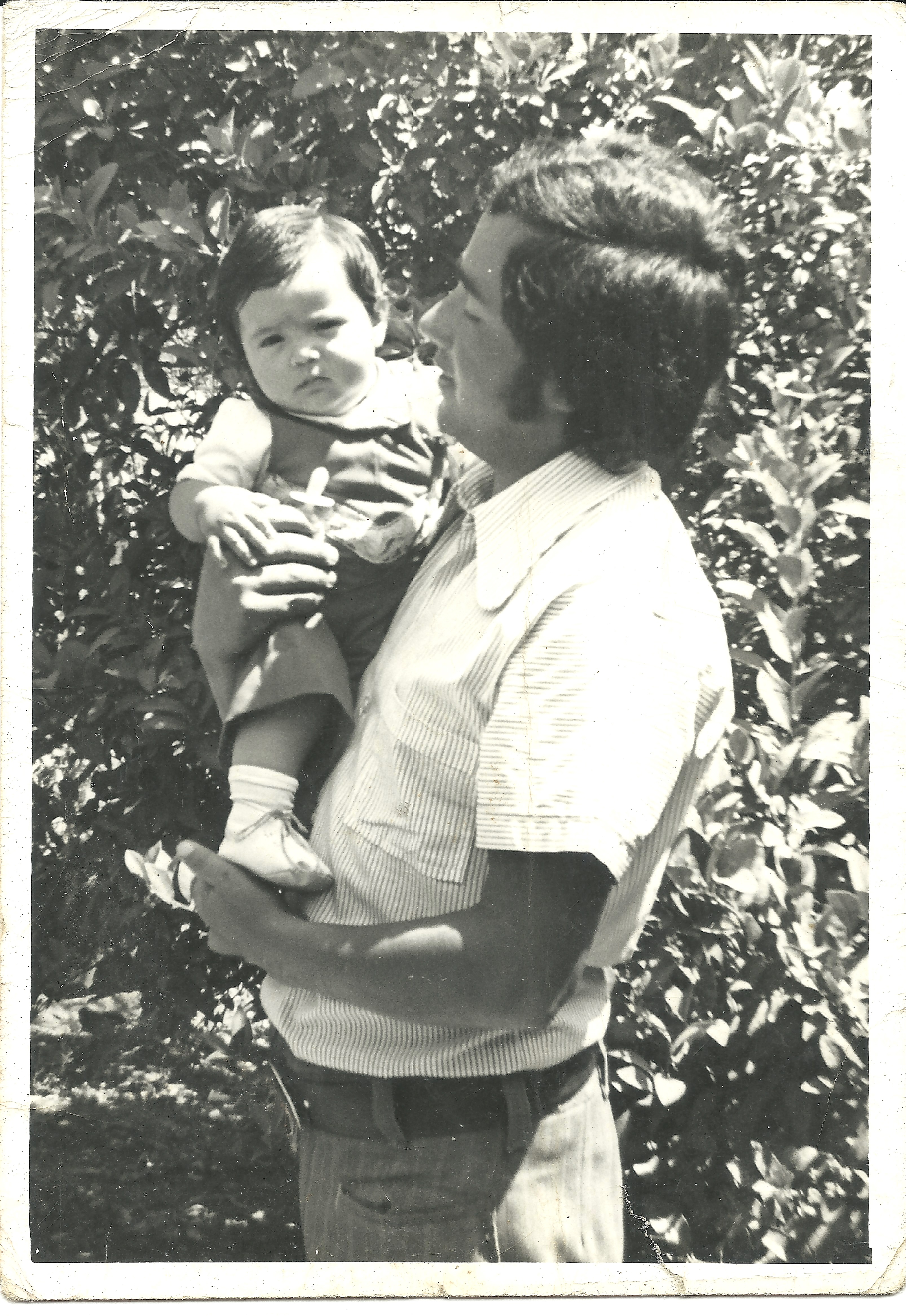 Víctor Robledo y su hija Karina