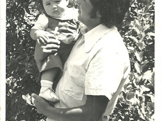 Víctor Robledo y su hija Karina