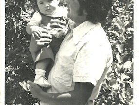 Víctor Robledo y su hija Karina