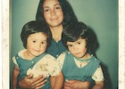 Nury Ramírez y sus hijas Nury Ramírez y sus hijas