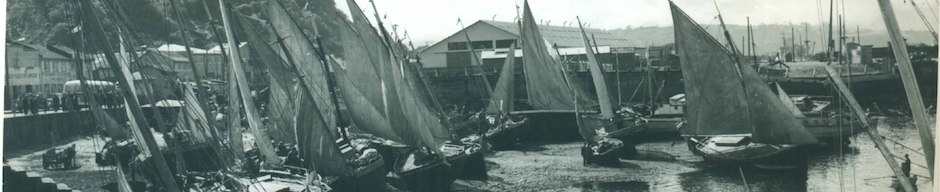 Lanchas en el puerto de Angelmó