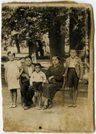 Familia Palma Montero en un paseo a la Quinta Normal