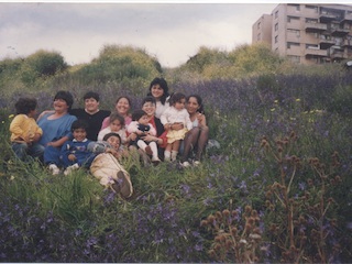 Paseo en el conjunto habitacional EMPART