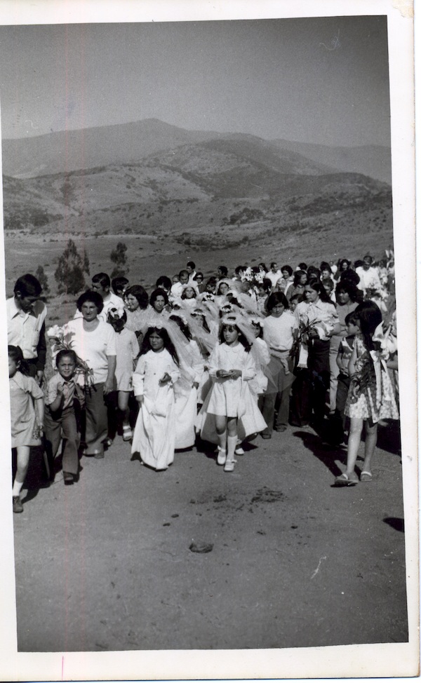 Procesión de primera comunión