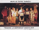 Obra teatral "Pensión La Desposeída" Obra teatral "Pensión La Desposeída"