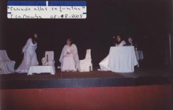 Obra teatral "Cuando ellas se juntan" Obra teatral "Cuando ellas se juntan"