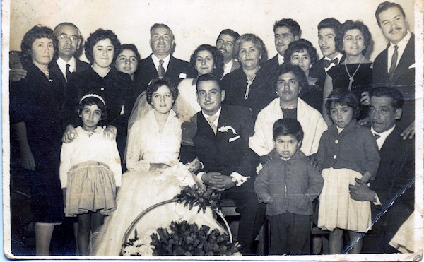 Matrimonio de la familia Basaez
