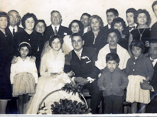 Matrimonio de la familia Basaez