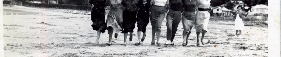 Amigas en la playa de Ventanas