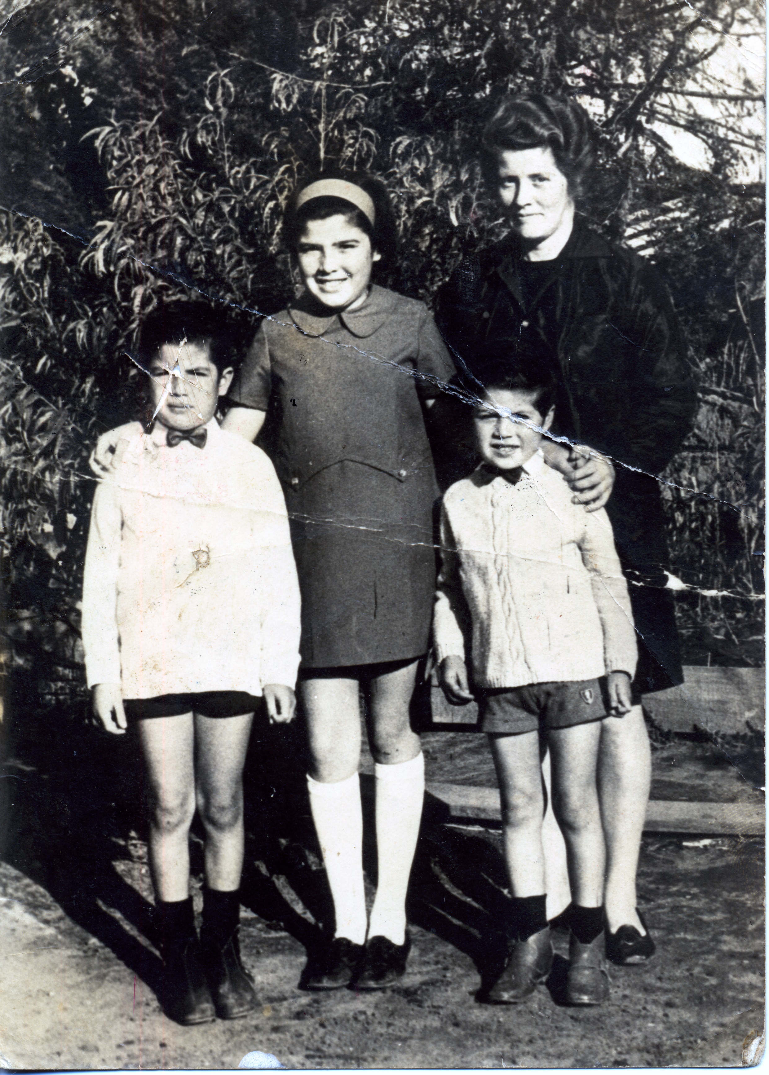 Madre e hijos en El Rungue Madre e hijos en El Rungue