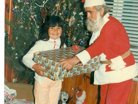 Navidad en la población Juan Aspeé Navidad en la población Juan Aspeé
