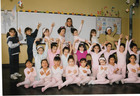 Alumnas de ballet de la Escuela España Alumnas de ballet de la Escuela España