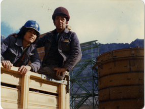 Trabajadores de la mina