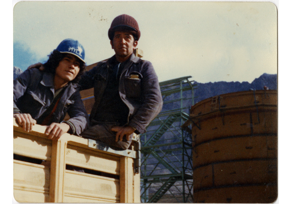 Trabajadores de la mina