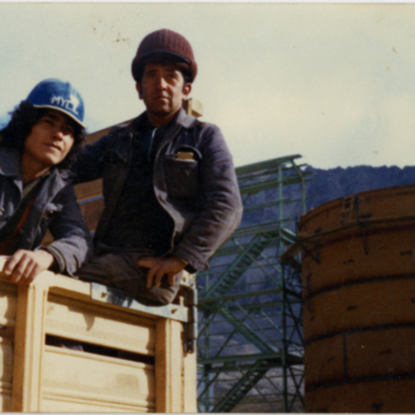 Trabajadores de la mina