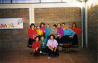 Alumnas de curso de folclor