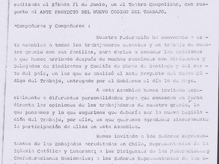 Discurso en el "Caupolicanazo de la construcción" Discurso en el "Caupolicanazo de la construcción"