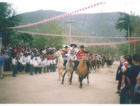 Desfile del Club de Huasos de Tulahuén