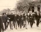 Desfile del personal de la Maestranza por la ciudad