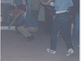 Veneración de la Cruz de Mayo en la capilla San Miguel