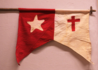 Bandera de al agrupación de baile Los Chacayes