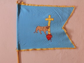 Bandera de la agrupación de baile Los Chacayes