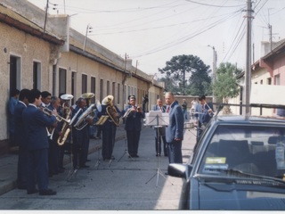 Cumpleaños de un integrante del orfeón de la CCU Cumpleaños de un integrante del orfeón de la CCU