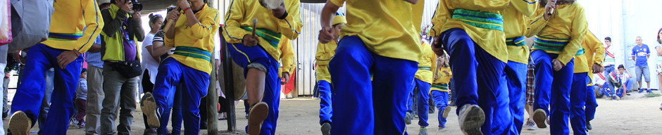 Baile en la fiesta de la virgen de Cai Cai