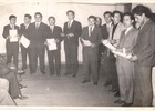 Ceremonia de curso de capacitación