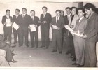 Ceremonia de curso de capacitación