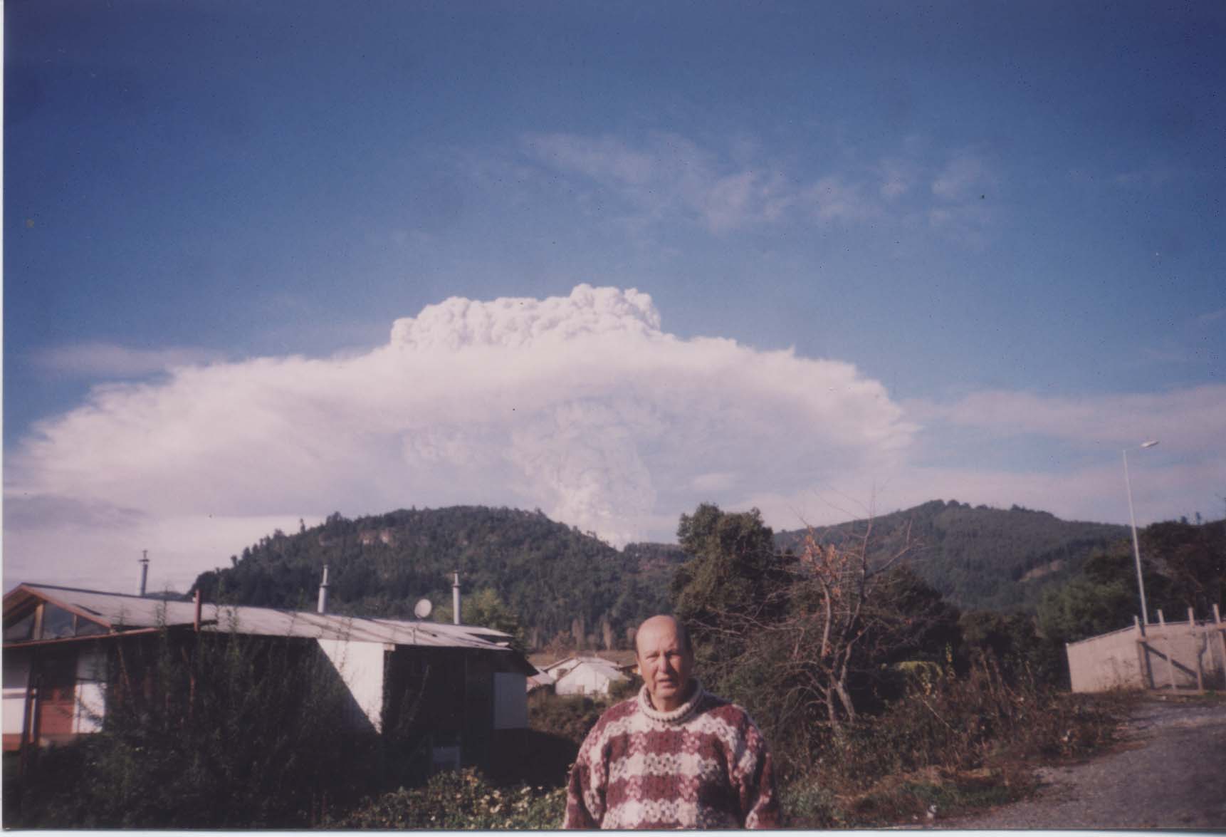 Erupción del volcán Caulle