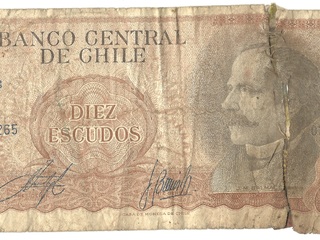 Billete cosido