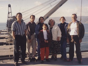 Visita a buque mercante Visita a buque mercante