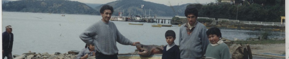 Pescadores en la caleta El Membrillo