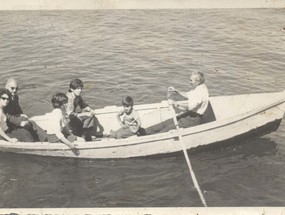 Paseo en bote en el lago Ranco