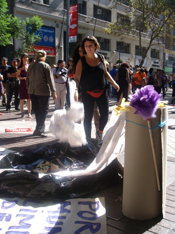 Intervención en el Paseo Ahumada