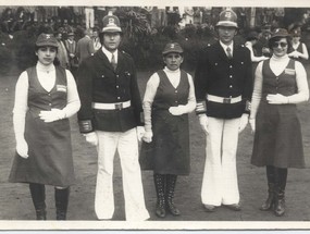 Voluntarios de bomberos