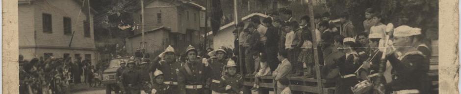 Desfile de fiestas patrias en Corral