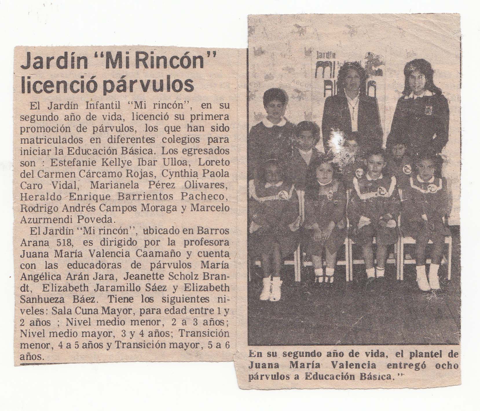 Jardín infantil Mi rincón