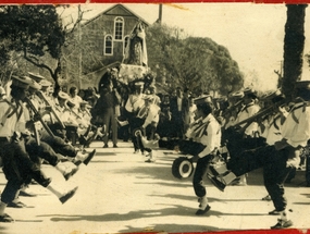 Celebración de la virgen del Rosario