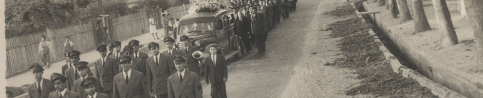 Funeral de trabajador de la Compañía de Cervecerías Unidas (CCU)