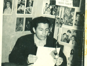 Sala de locución de Radio Pudeto Sala de locución de Radio Pudeto
