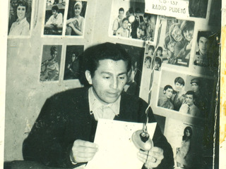 Sala de locución de Radio Pudeto Sala de locución de Radio Pudeto