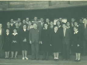 Comunidad escolar del Liceo de Ancud