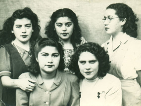 Alumnas del Liceo de Ancud