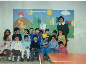 Alumnos de jardín infantil